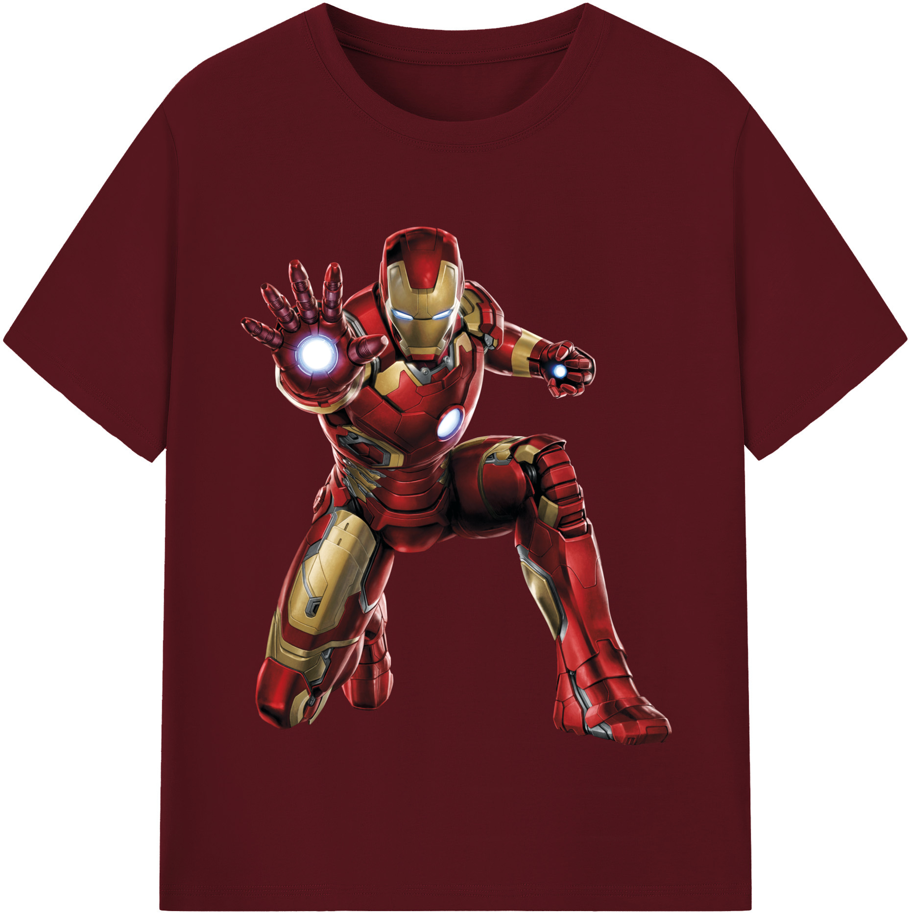 （画像用） アベンジャーズ The Avengers 綿100％半袖Tシャツ（フロントプリント）